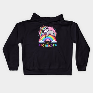 Slothicorn - Sloth Bliss Kids Hoodie